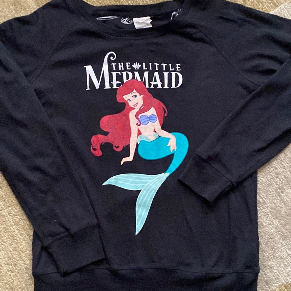 ~Disney~ Reversible Little Mermaid Sweatshirt